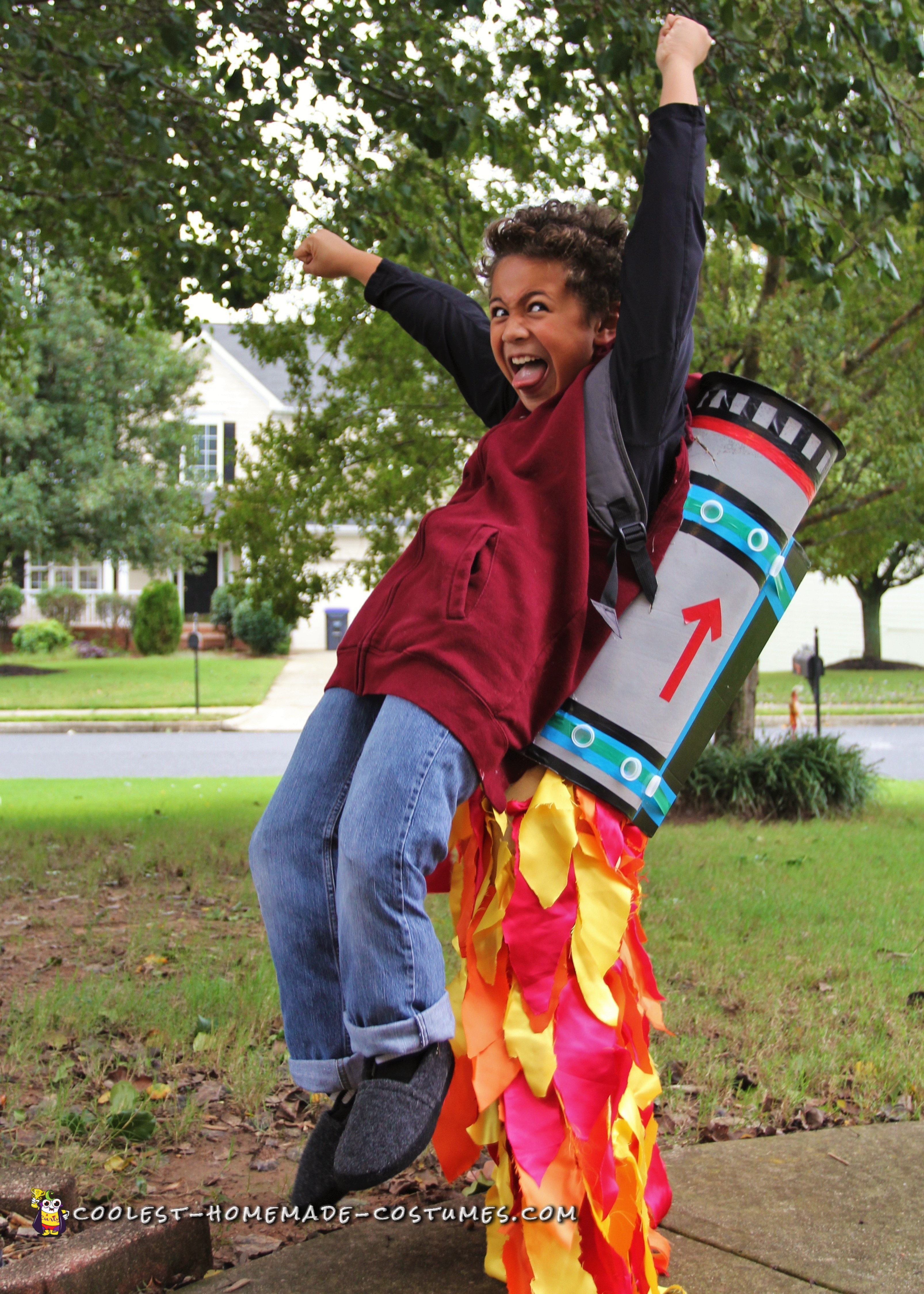 Cool Jet Pack Illusion Costume