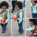 Cute Jimmy Hendrix Costume for a Toddler