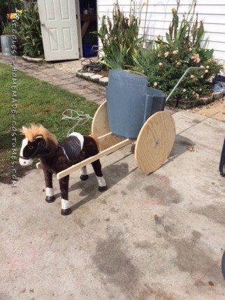 Little Roman Soldier and Chariot Costume