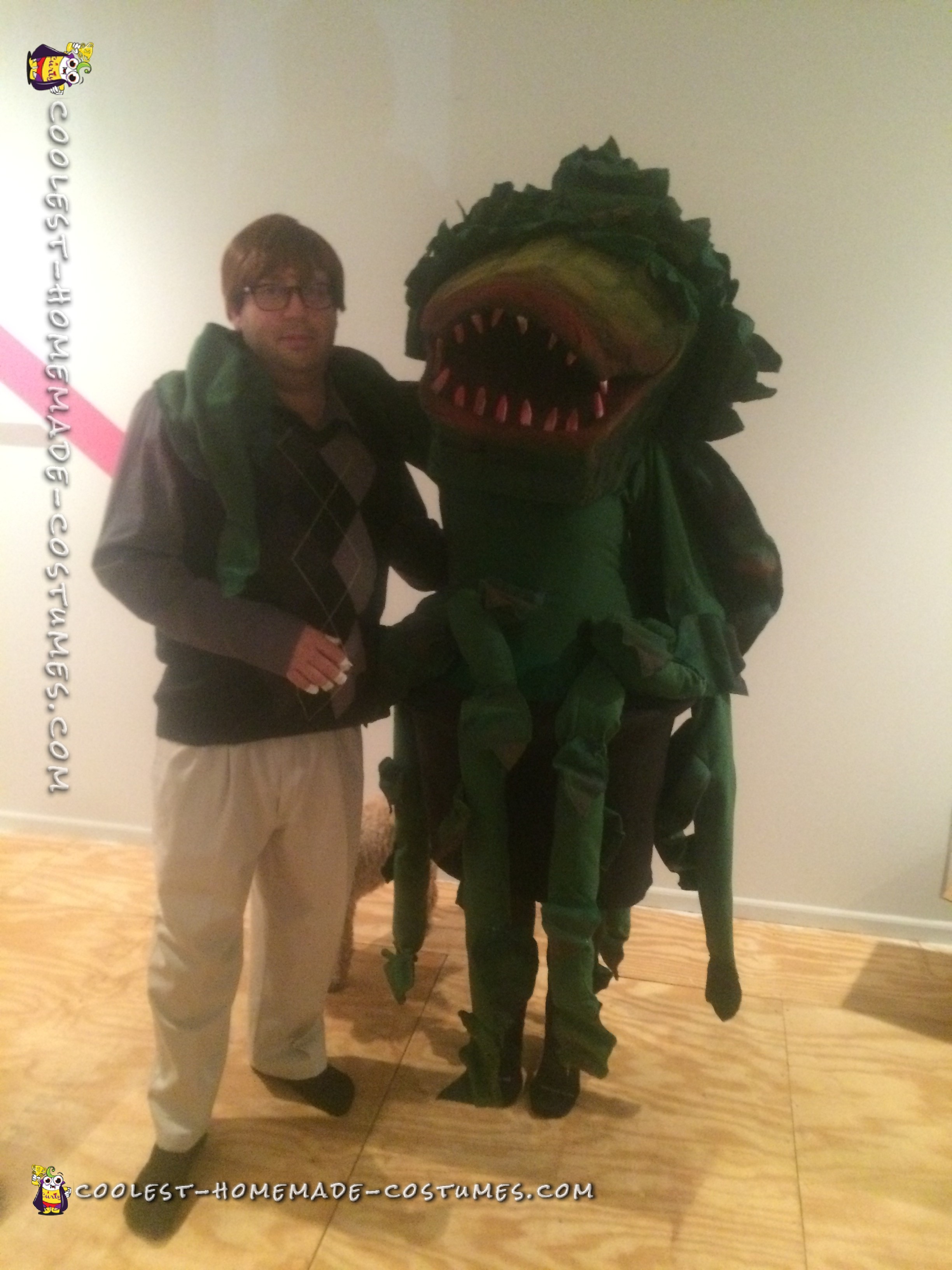 Little Shop of Horrors Seymour and Audrey II Couple Costume