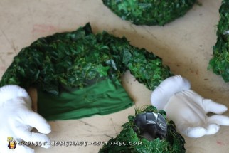 Incredible Topiary Mickey Mouse Costume