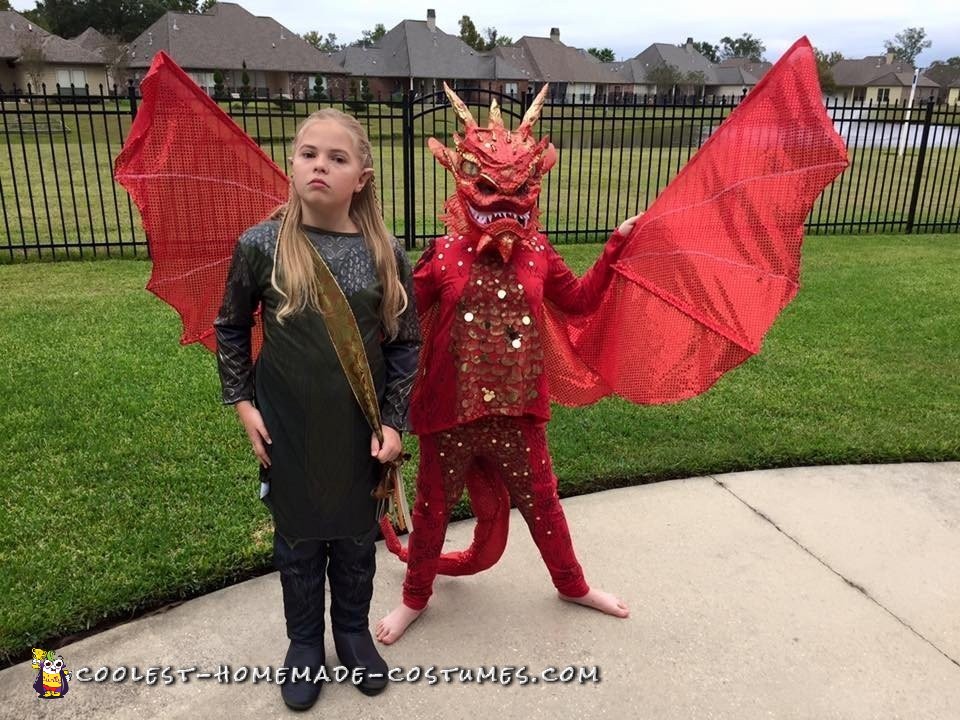 Smaug and Legolas Couple Costume from the Hobbit