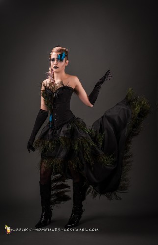 Elegant Peacock Costume