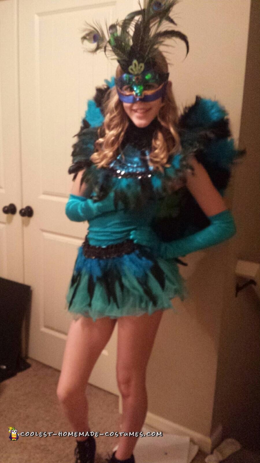 Pretty Peacock Costume for Teenage Girl
