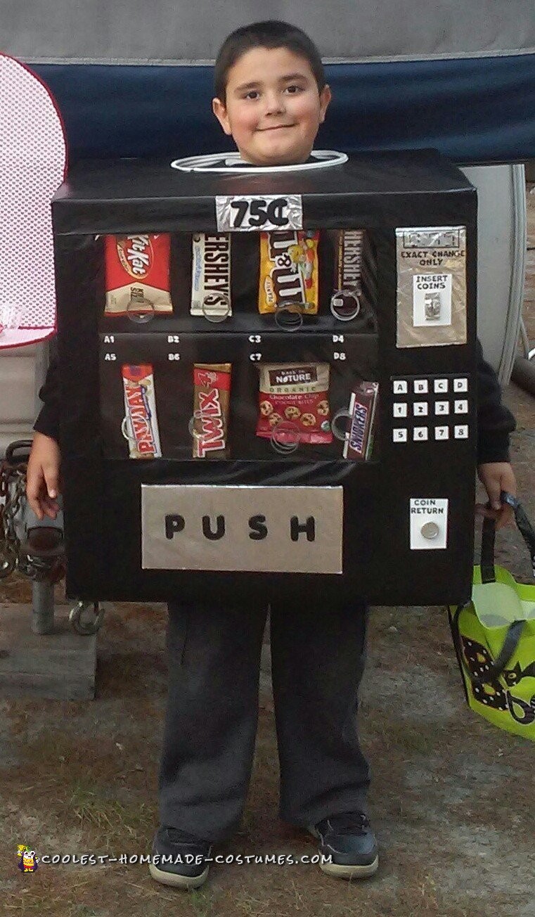 Realistic Vending Machine Costume