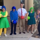 Inside Out Group Costume