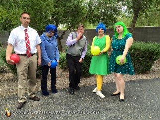 Inside Out Group Costume