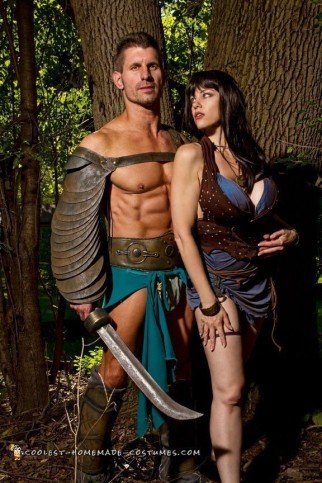 Spartacus and Sura Couple Costume