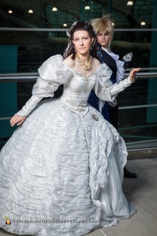 Handmade Labyrinth Costume: Sarah and Jareth