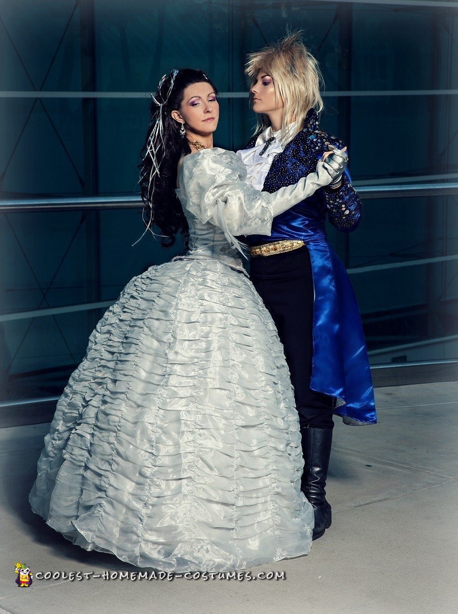 Handmade Labyrinth Costume: Sarah and Jareth