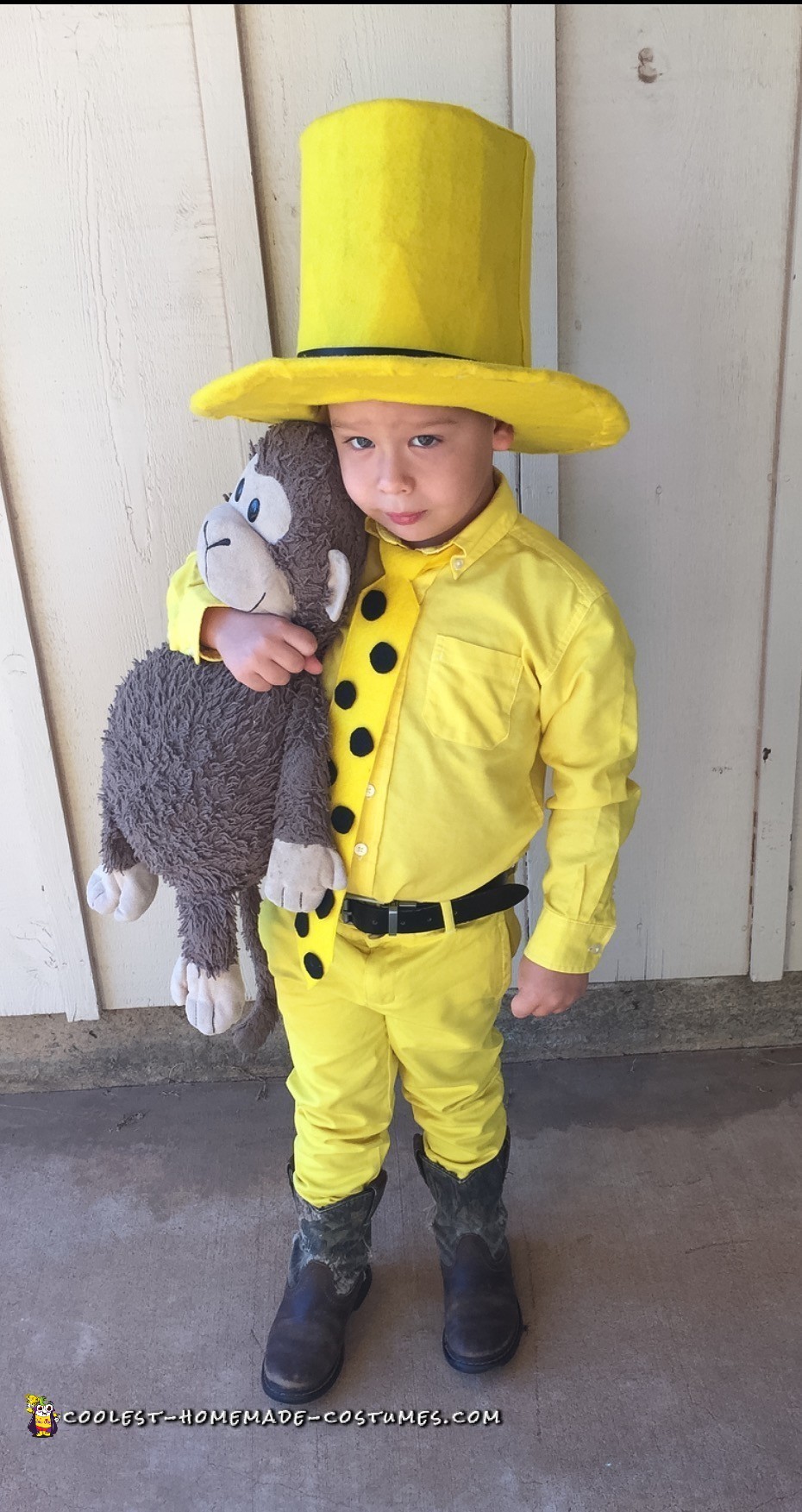 Man in the Yellow Hat Toddler Costume