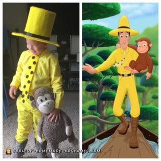 Man in the Yellow Hat Toddler Costume