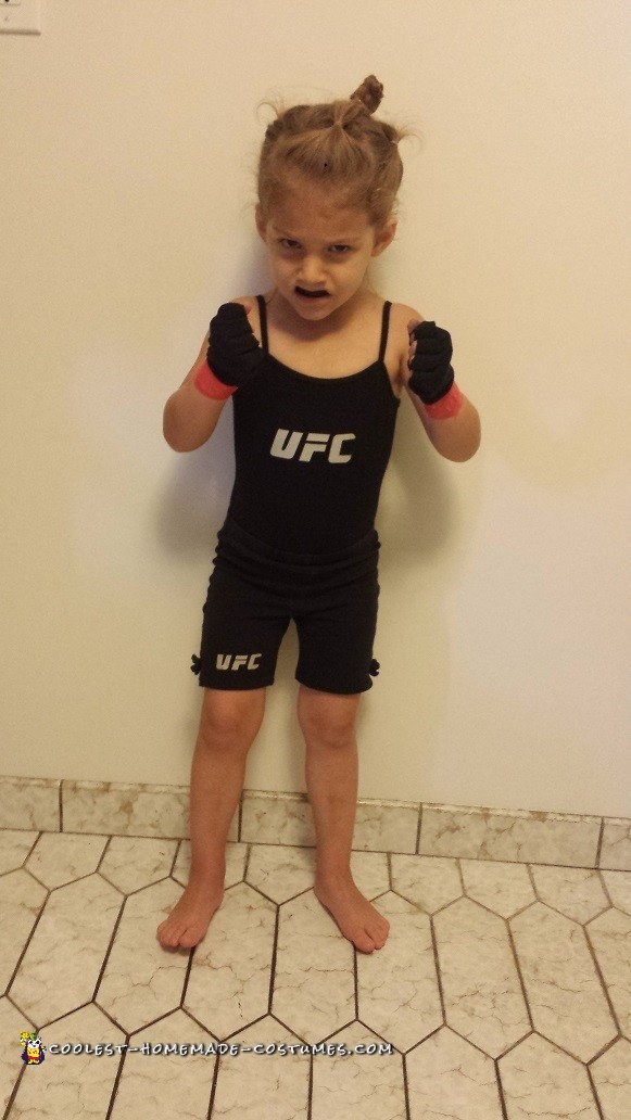 Girl's "Wonda Wousey" Ronda Rousey Costume