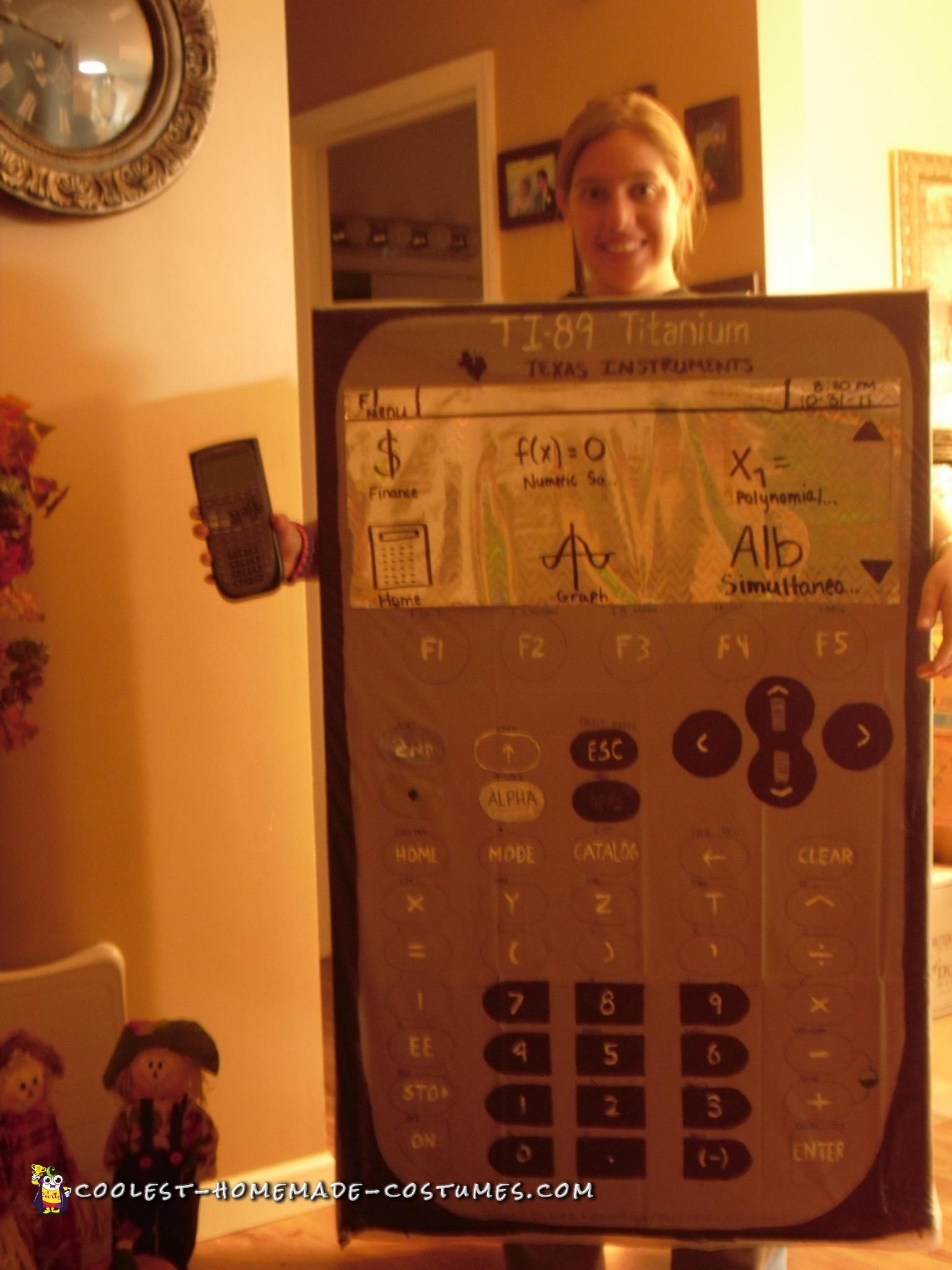 TI-89 Titanium Calculator Costume