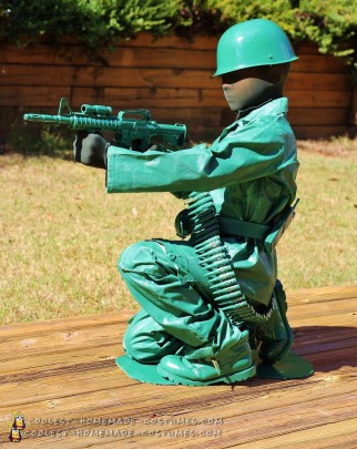 Toy Army Man Costume for a Boy
