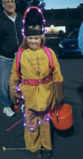 Unique Welding Girl Costume