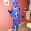 13-Year Old Creates Bonnie Costume On Her Own