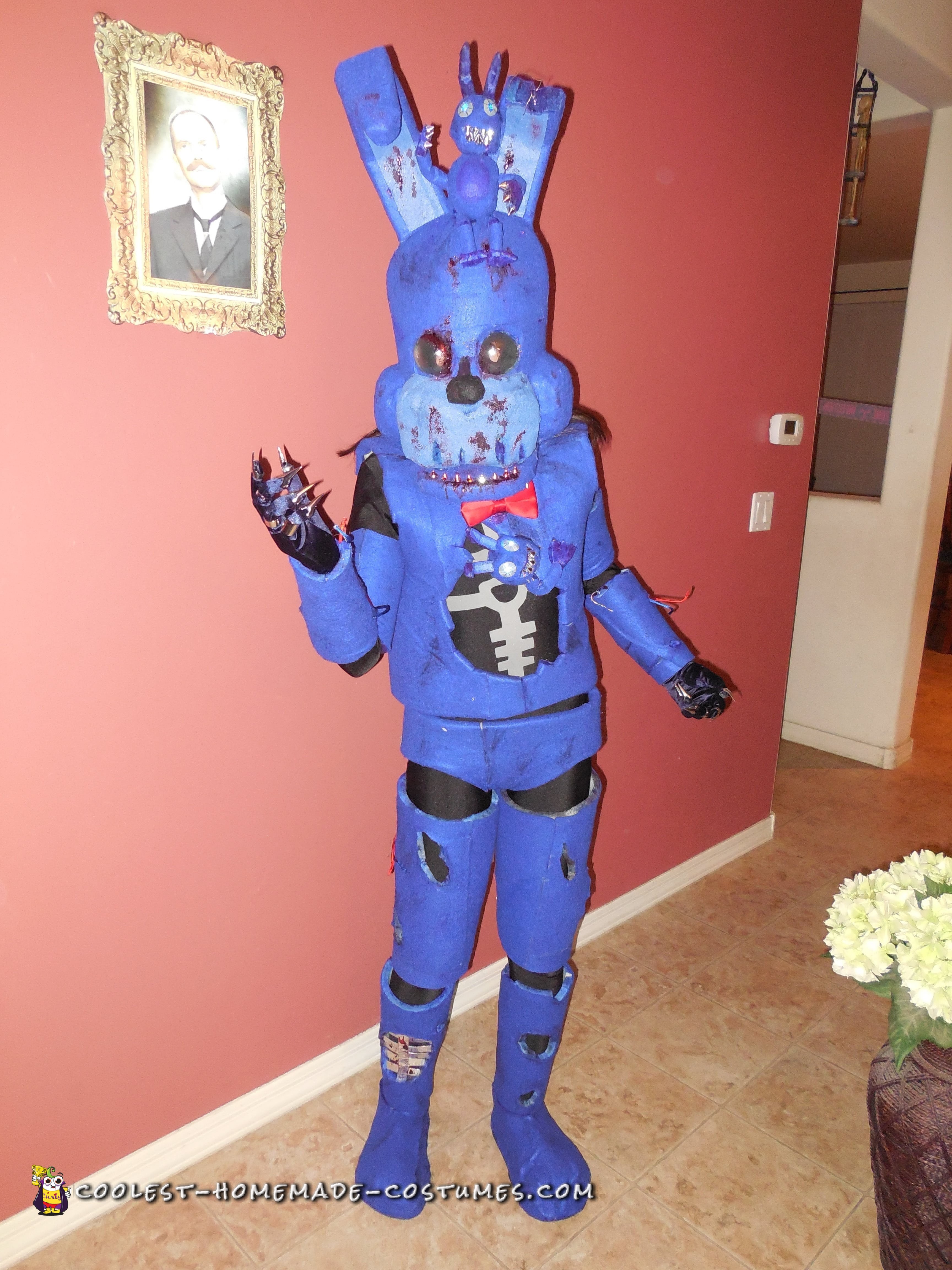 13-Year Old Creates Bonnie Costume On Her Own