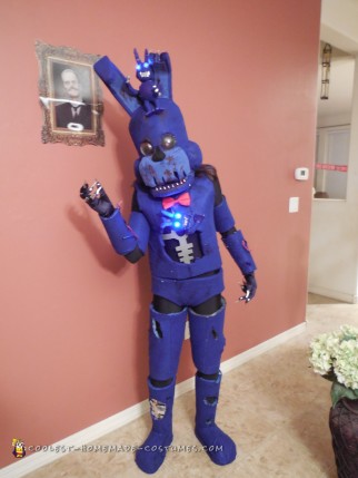 13-Year Old Creates Bonnie Costume On Her Own