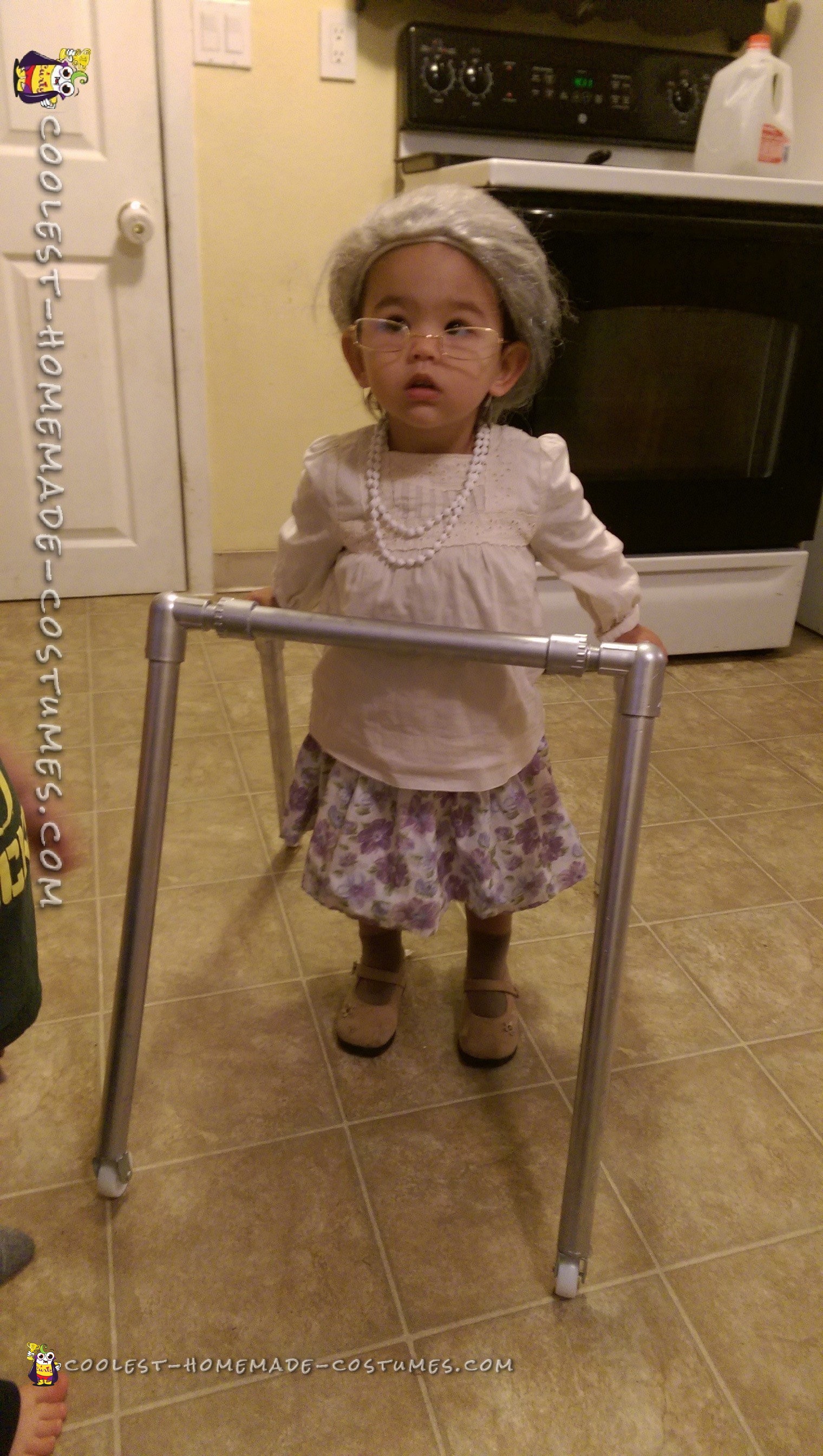 Cute Toddler Costume Idea: 80 Year Old Woman Stuck in 18 Month Old Body