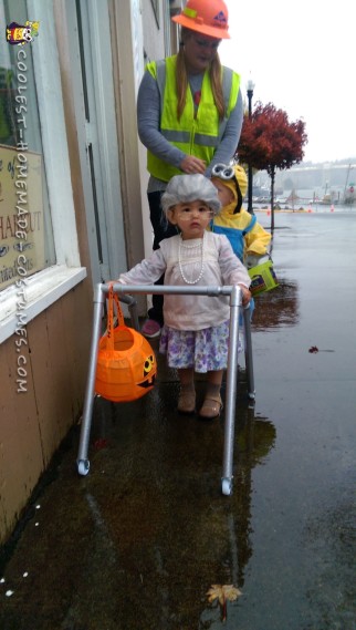 Cute Toddler Costume Idea: 80 Year Old Woman Stuck in 18 Month Old Body