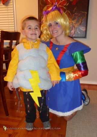 80s Throwback Costumes: Rainbow Brite, Twink, and Their Storm Cloud