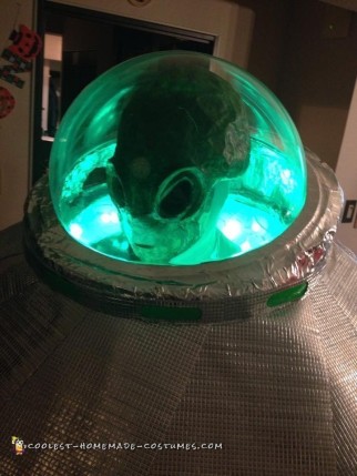 Awesome UFO Alien Costume that Lights Up!