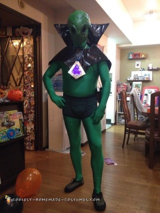 Awesome UFO Alien Costume that Lights Up!