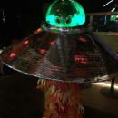 Awesome UFO Alien Costume that Lights Up!