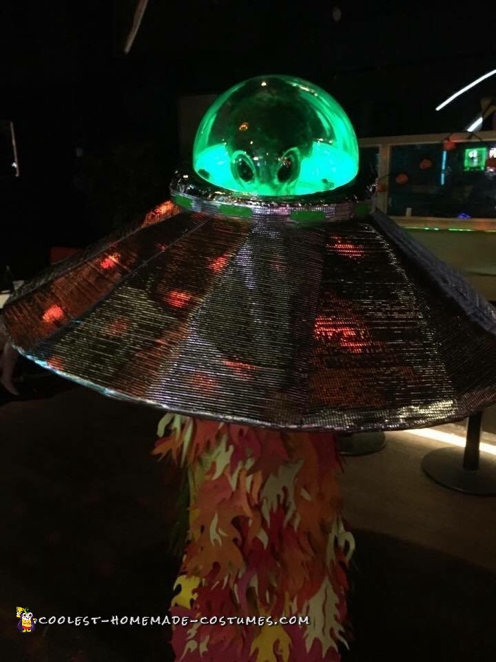 Awesome UFO Alien Costume that Lights Up!