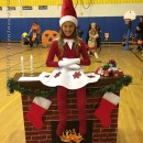 Elf on a Shelf DIY Illusion Costume