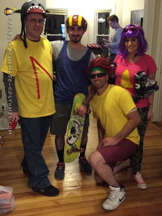 Amazing Rocket Power Group Costume