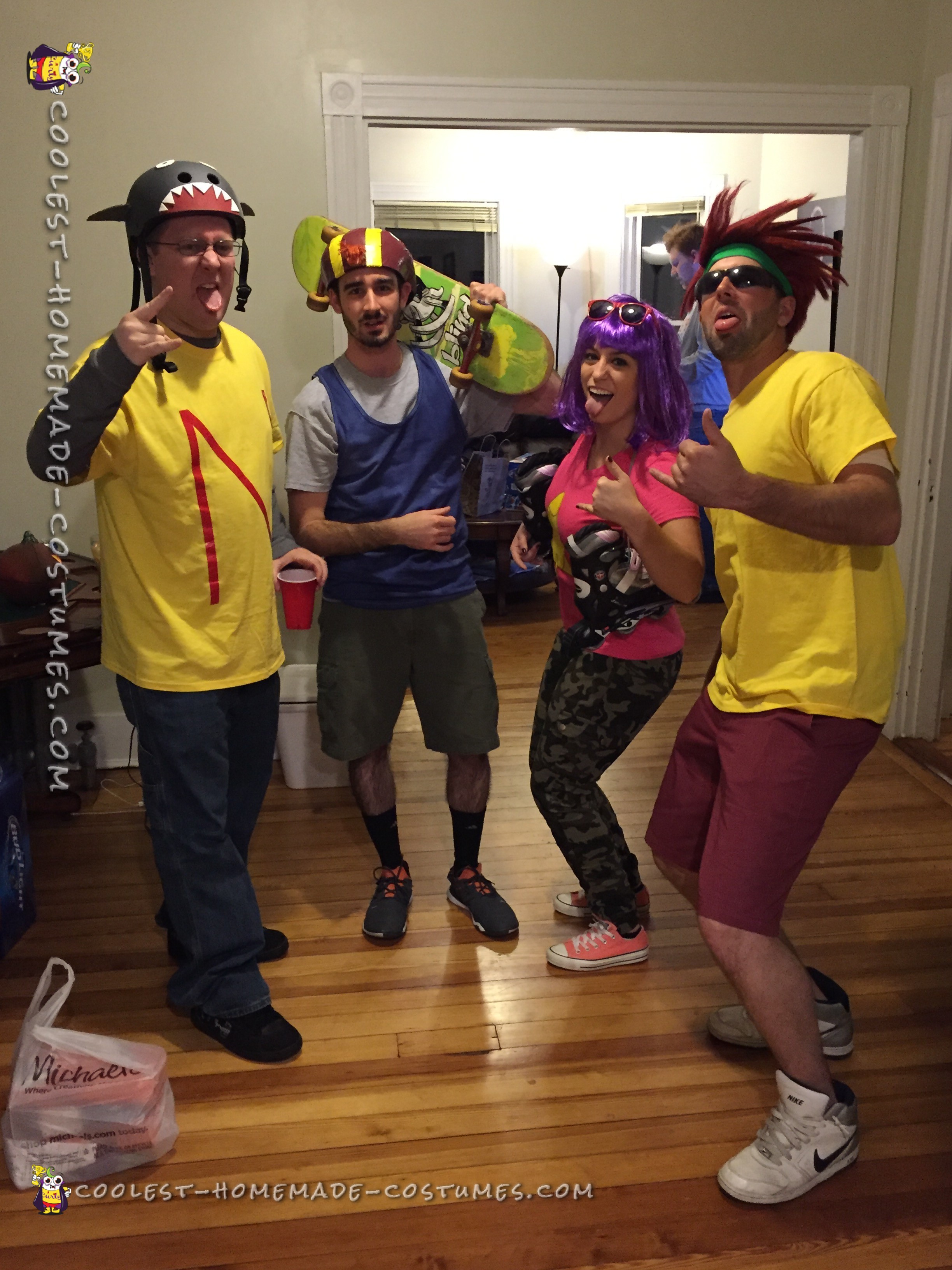 Amazing Rocket Power Group Costume