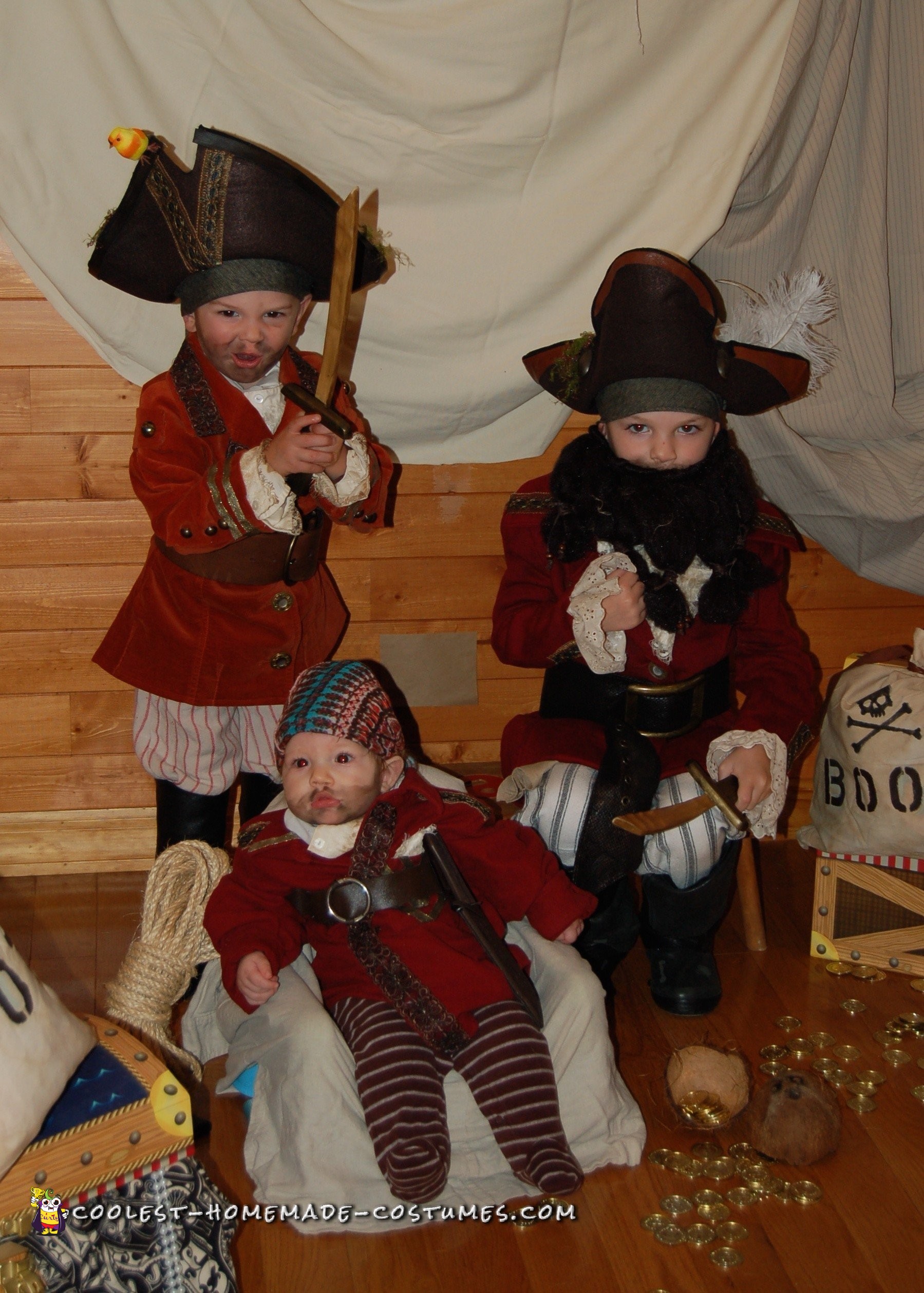 Authentic Pirate Crew Costumes