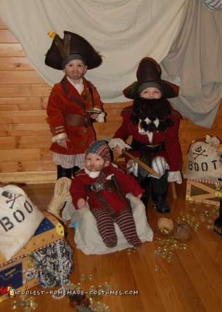 Authentic Pirate Crew Costumes