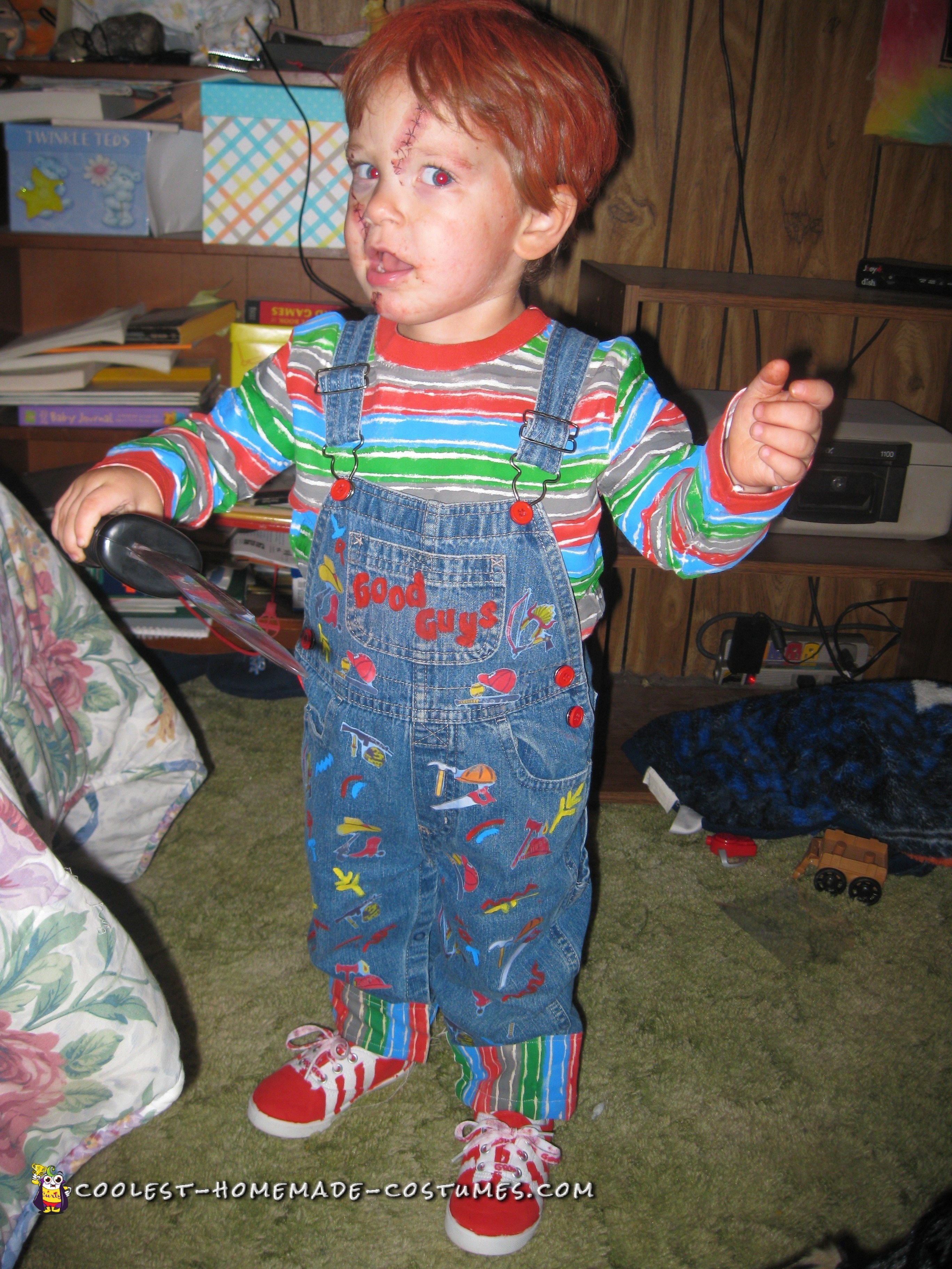 Awesome Chucky Costume for a 2 Year Old Boy