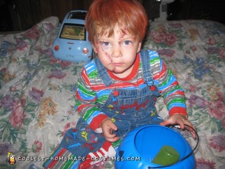 Awesome Chucky Costume for a 2 Year Old Boy