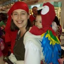 Babywearing Pirate and Parrot Costume