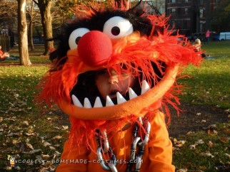 Best Animal from the Muppets DIY Toddler Costume