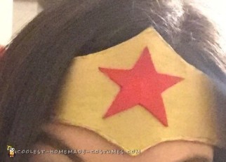 Best Ever Homemade Wonder Woman Costume
