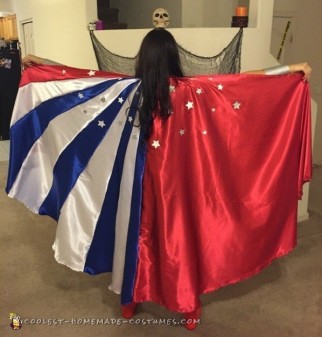 Best Ever Homemade Wonder Woman Costume