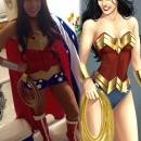 Best Ever Homemade Wonder Woman Costume