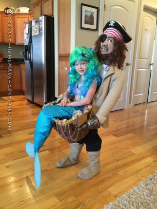 Blackbeard Discovers Mermaid Illusion Costume
