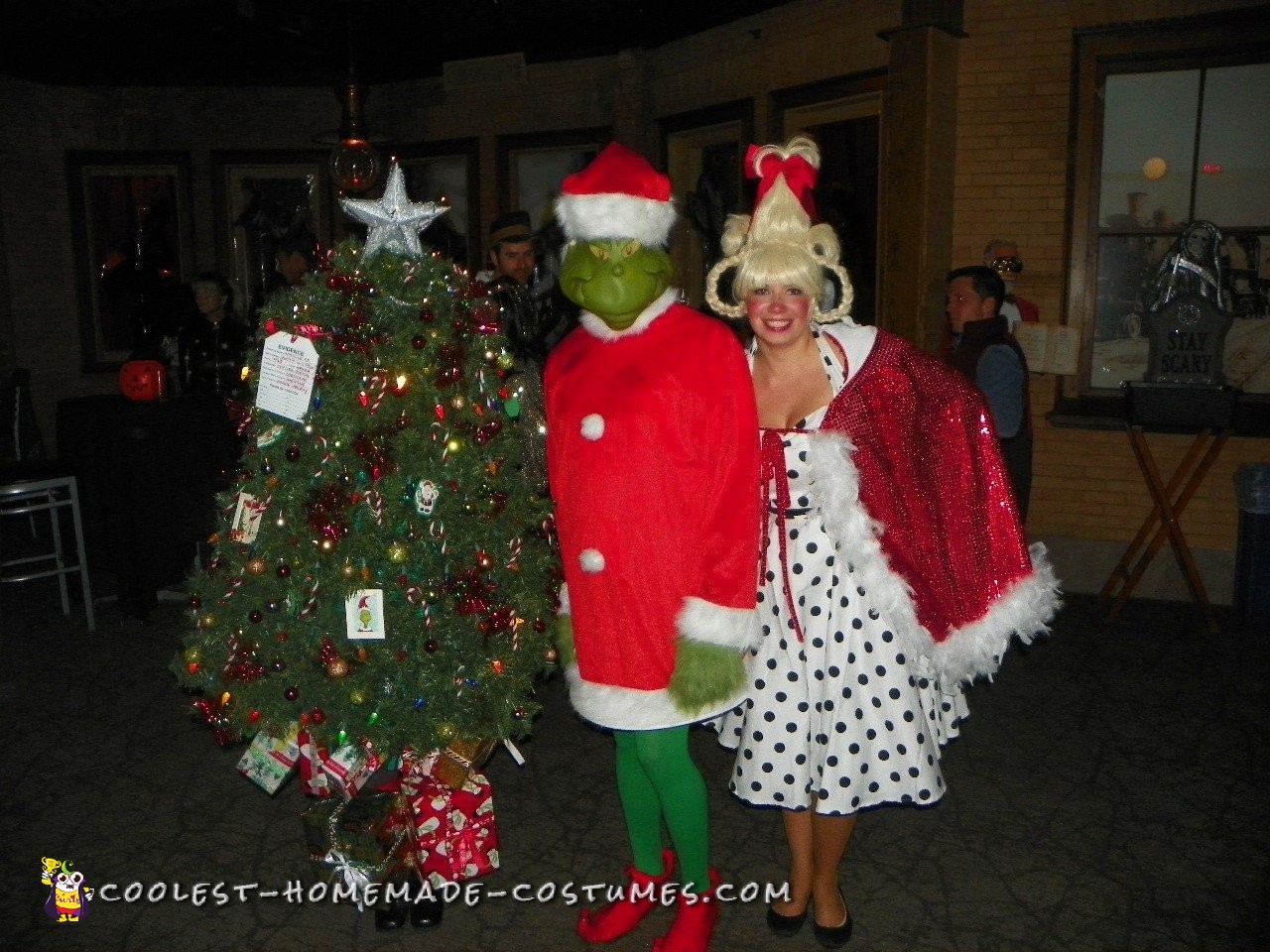 Christmas Tree, Cindy Lou Who and The Grinch Costumes