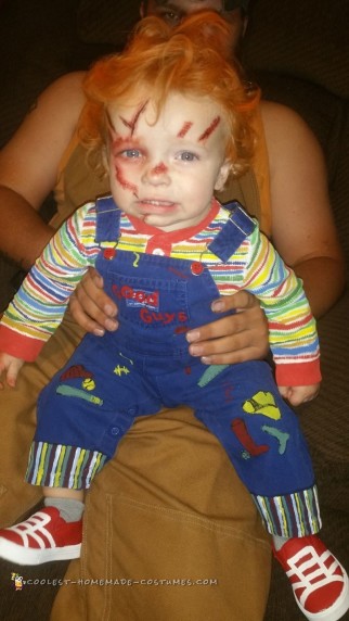 Creepy Toddler Chucky Doll Costume