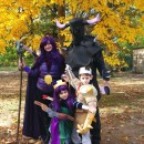 Clash of the Clans Family Homemade Costumes