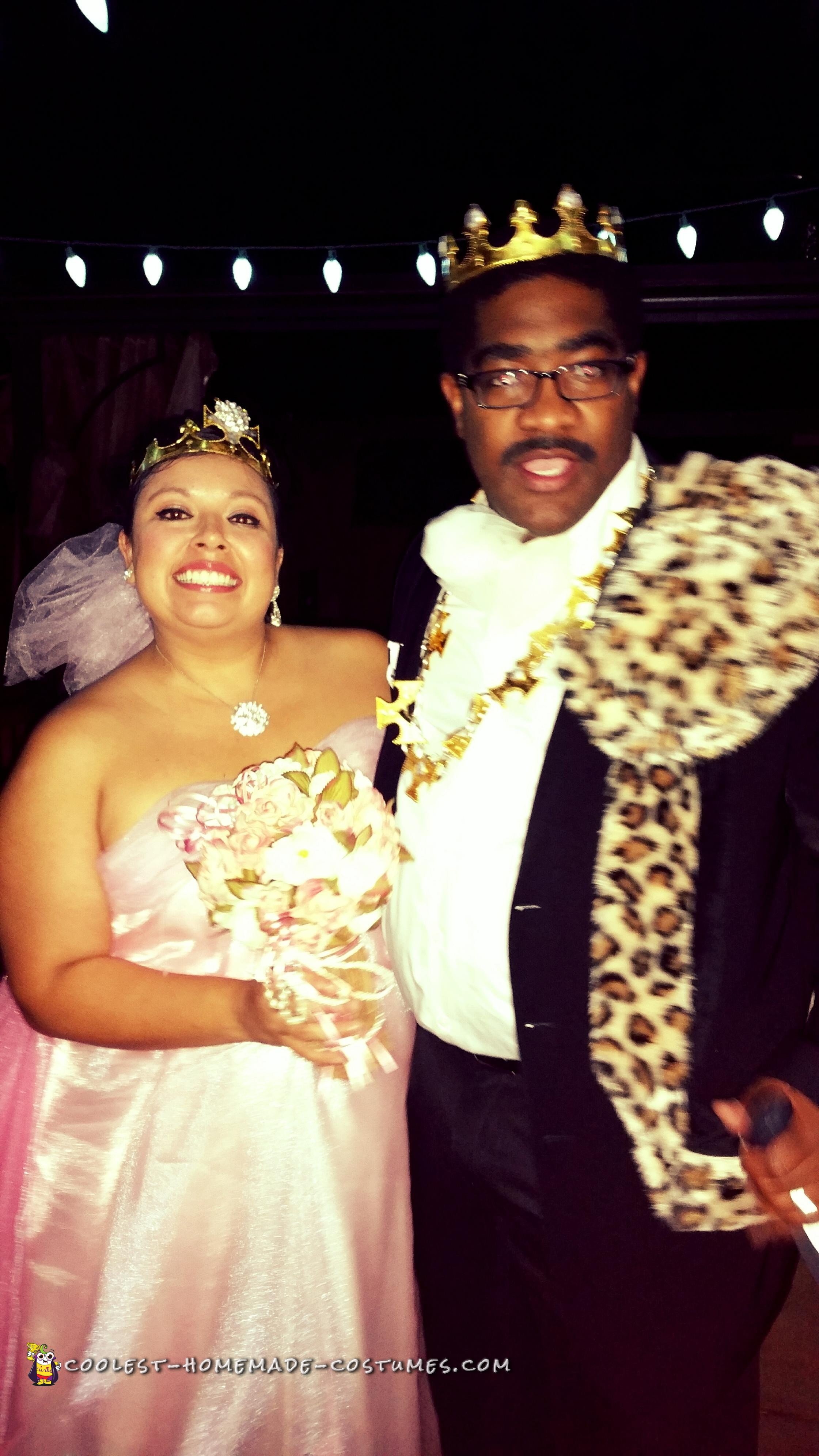 Coming to America Prince and Princess of Zamunda Couple Costume