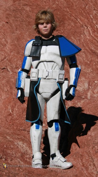 Coolest Homemade Captain Rex Costume for 10-Year-Old