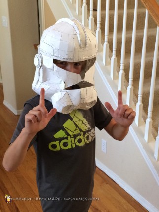 Coolest Homemade Captain Rex Costume for 10-Year-Old