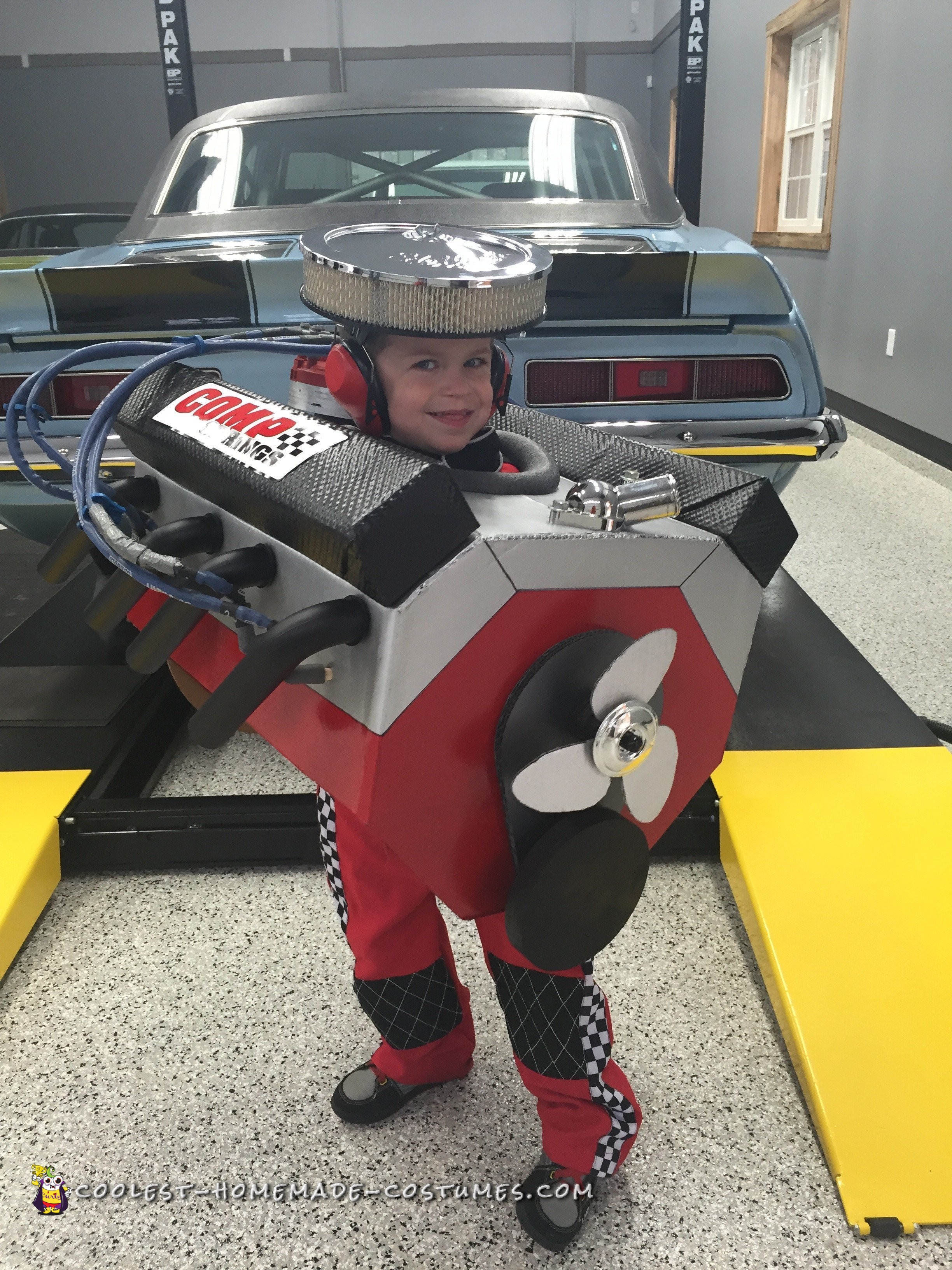 Coolest Small Block Chevy V8 Engine Costume!